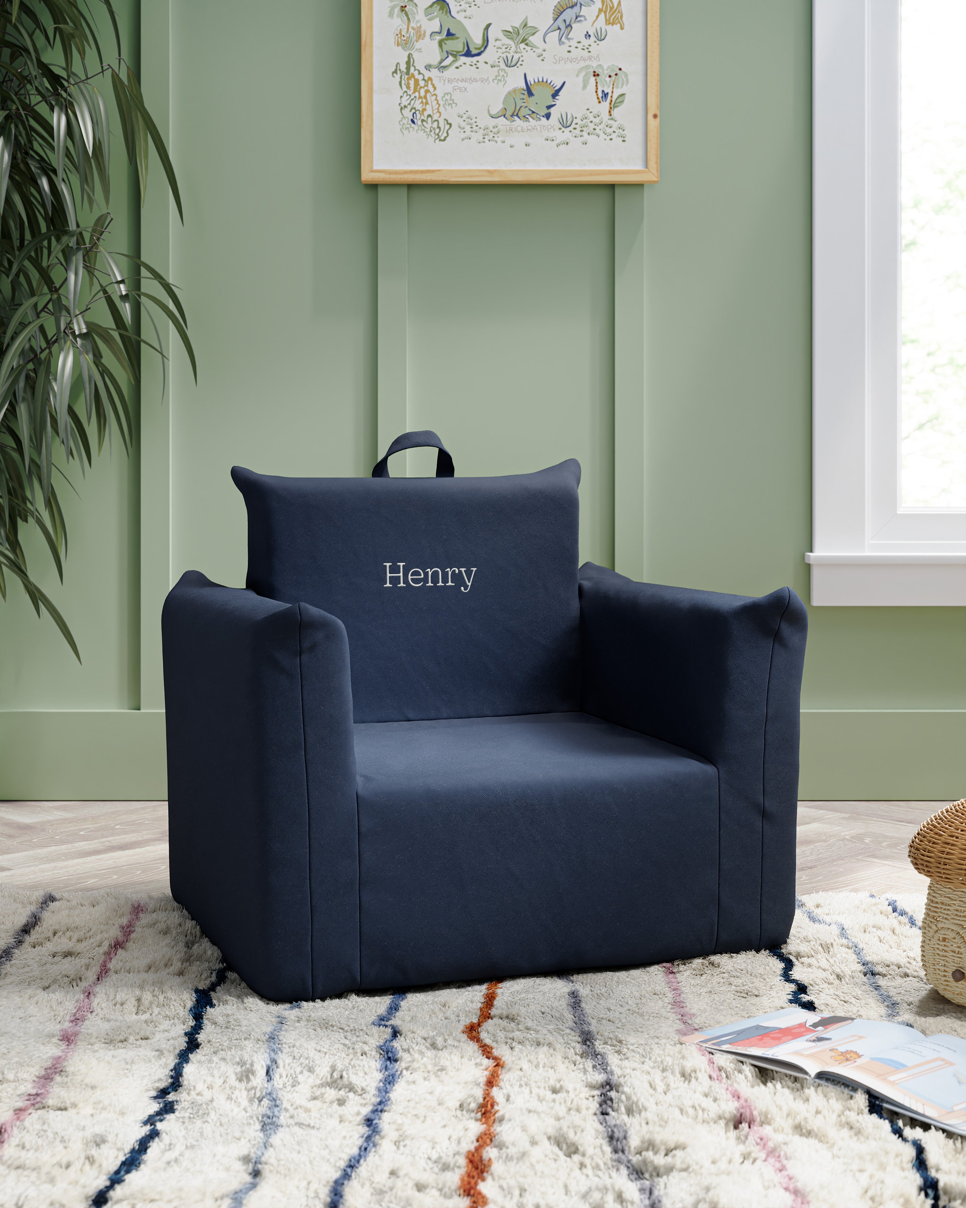 The Hug Mini Chair in Twill