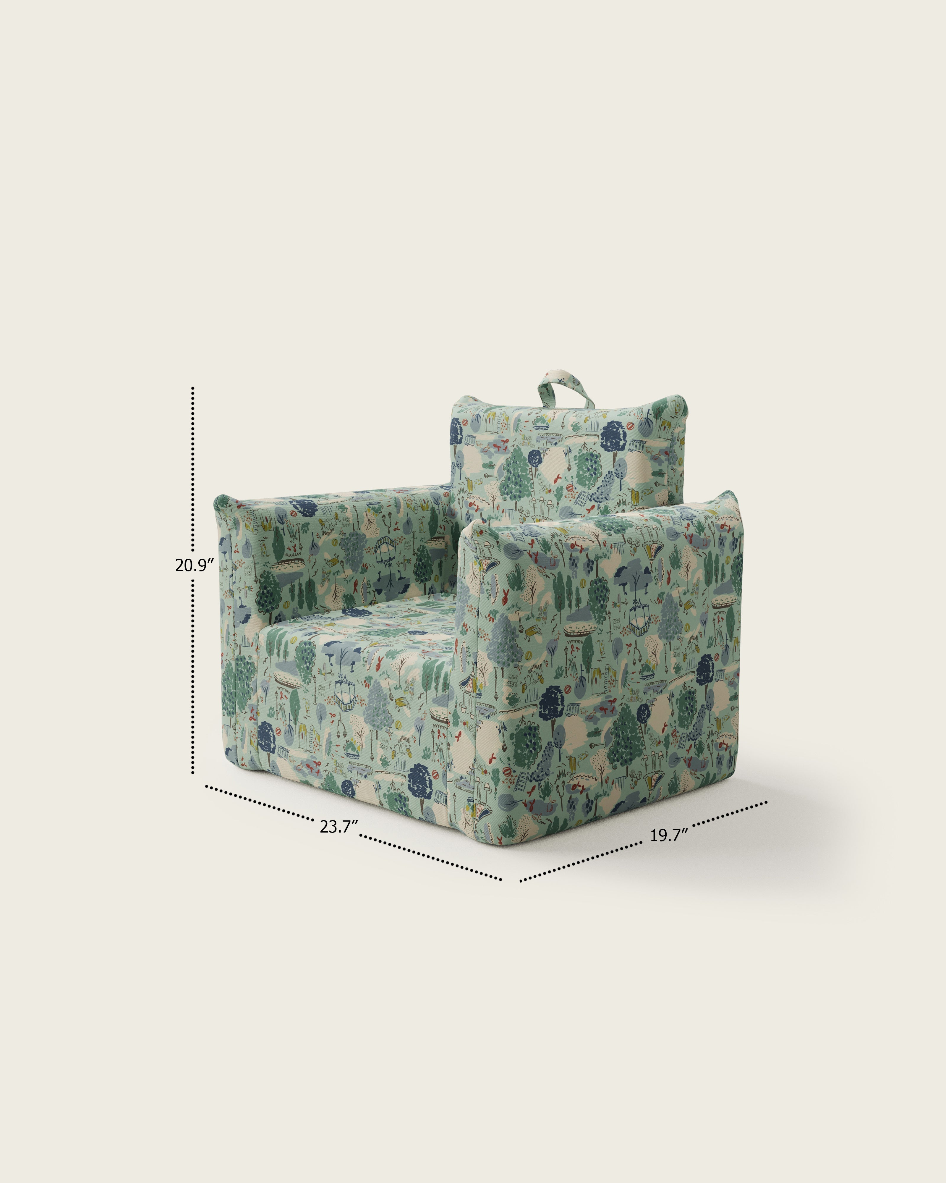 The Hug Mini Chair in Twill
