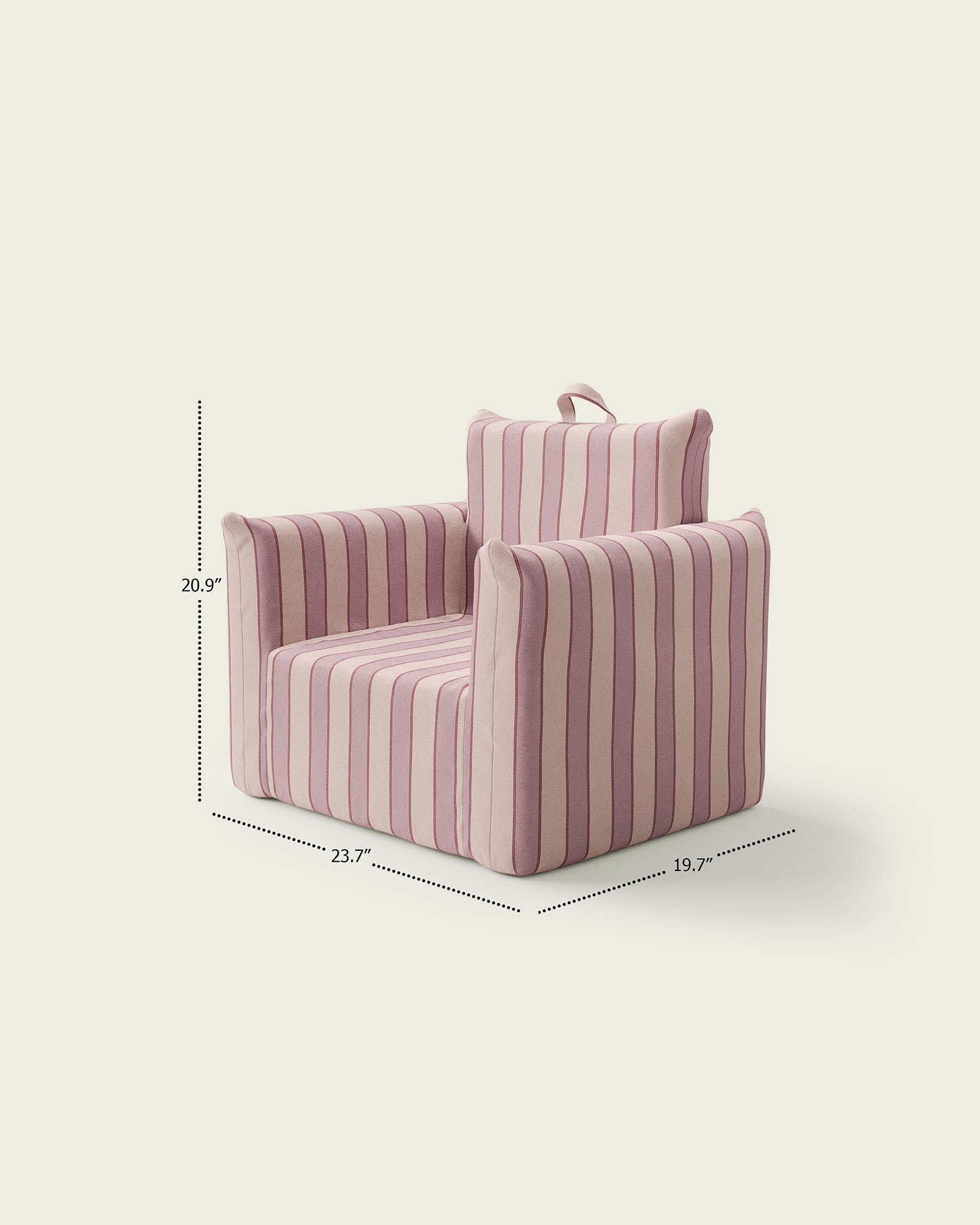 The Hug Mini Chair in Twill