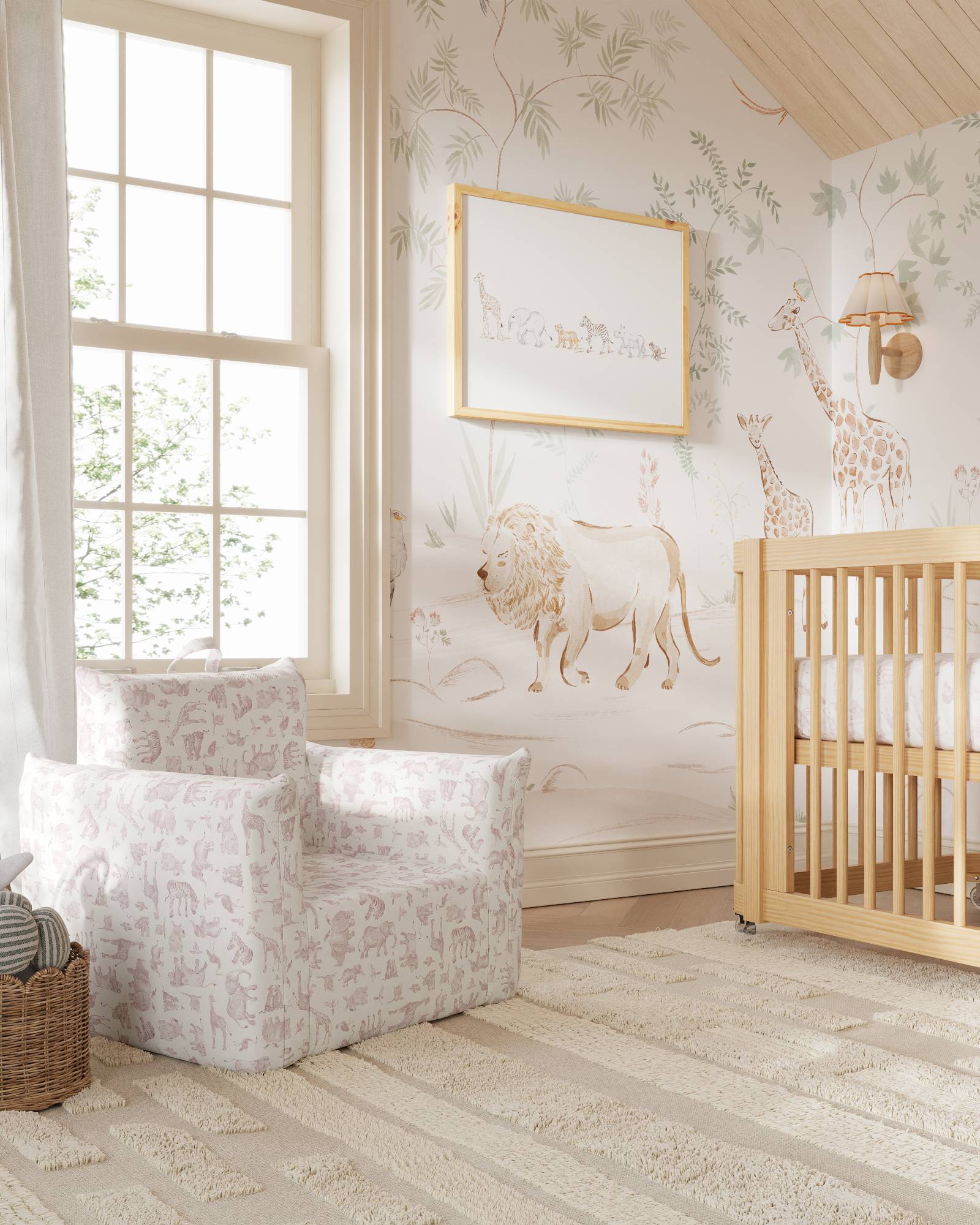 The Hug Mini Chair in Twill
