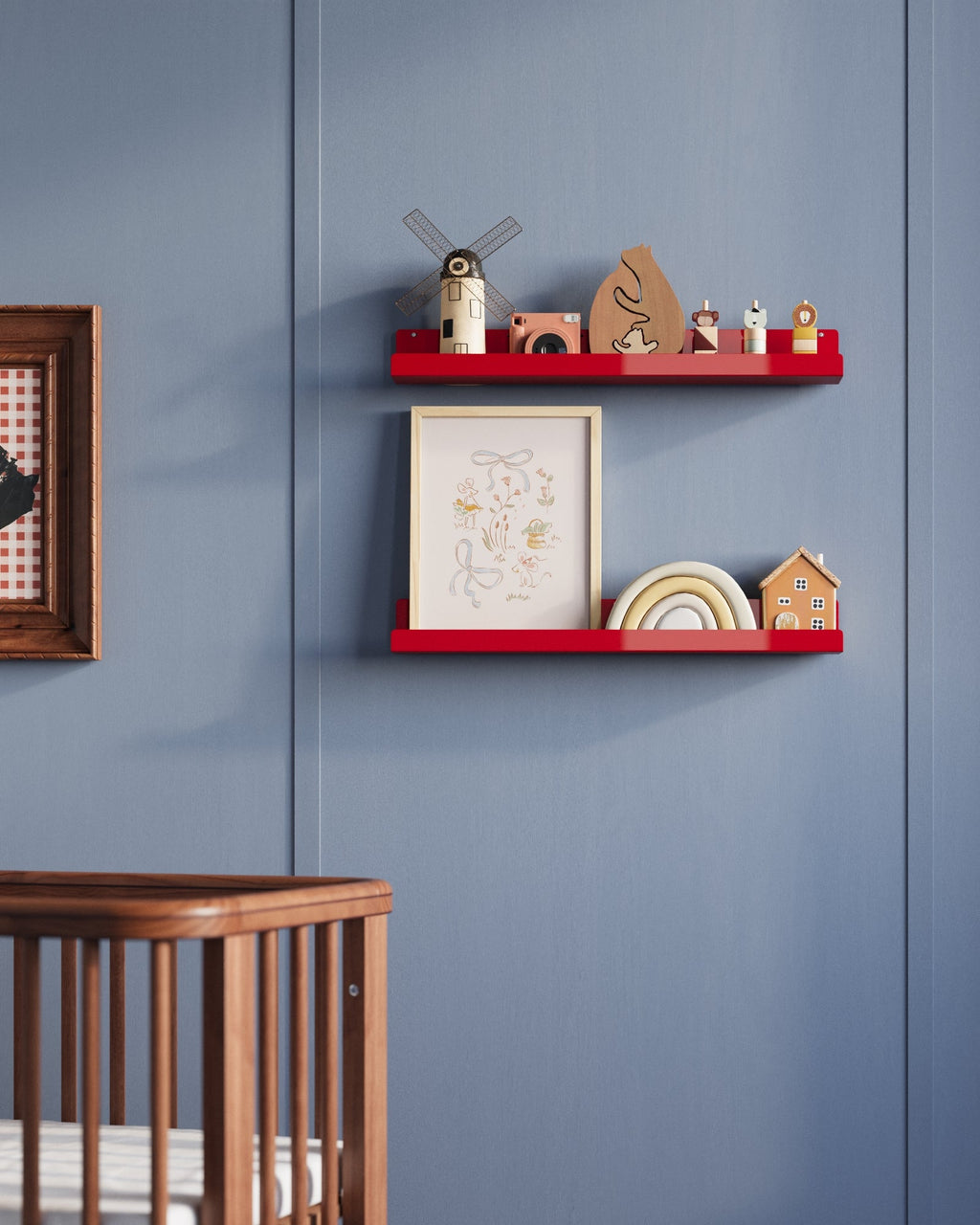 Slim Floating Shelf Set