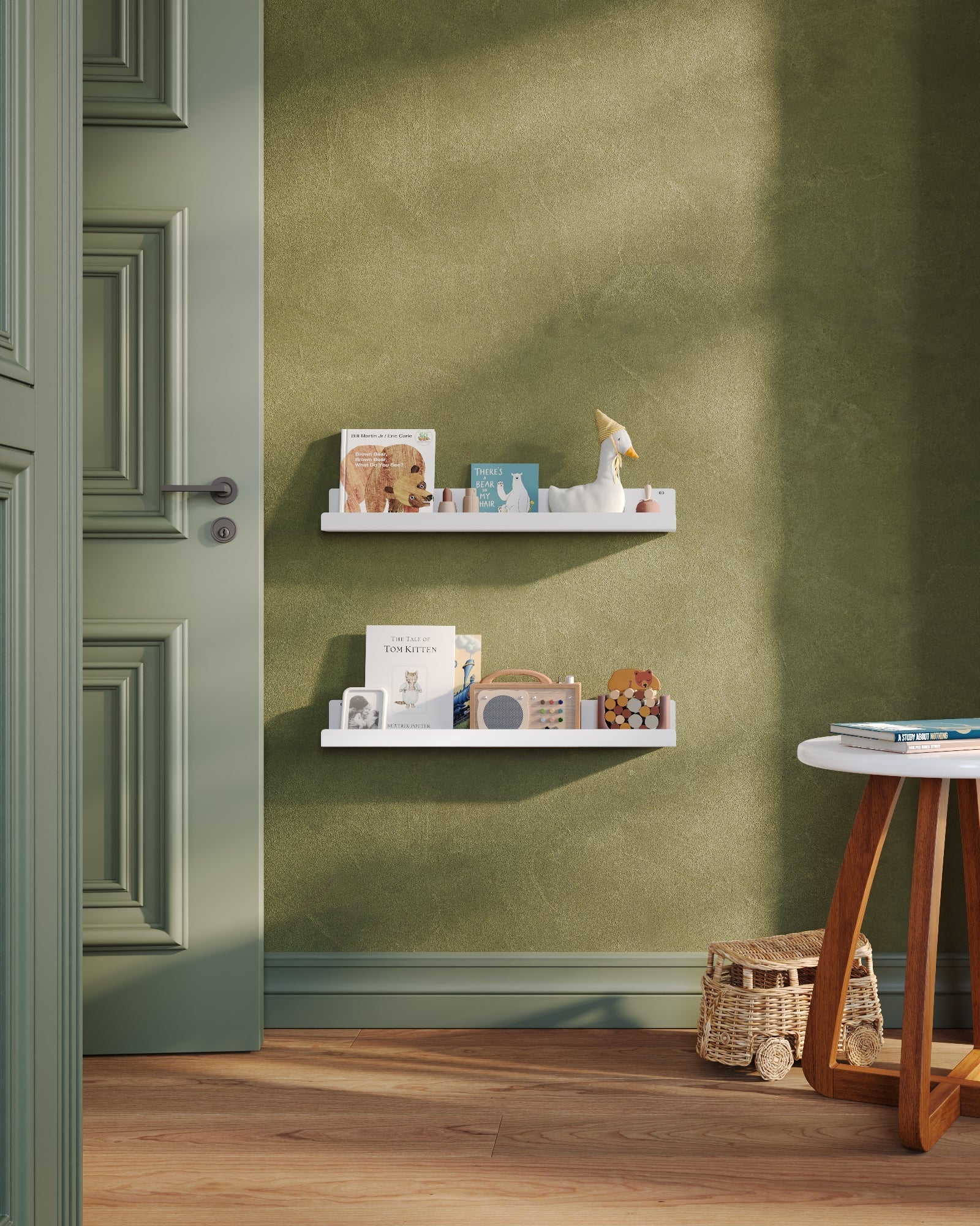 Slim Floating Shelf Set
