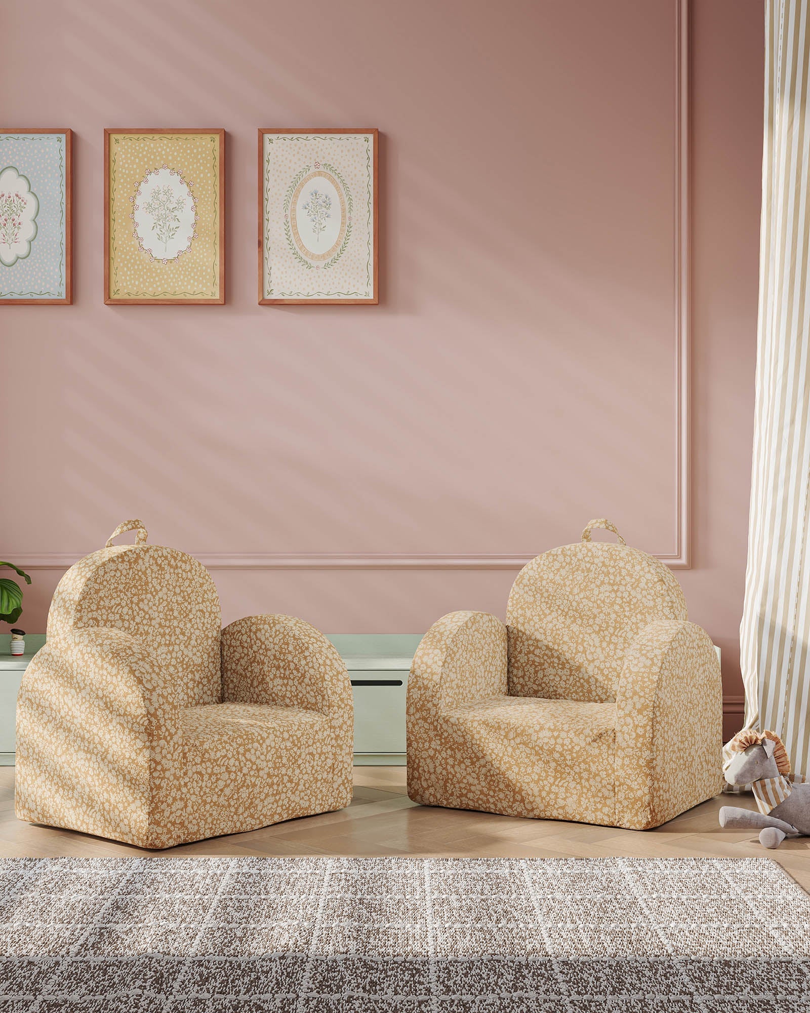 The Hop Mini Chair in Jacquard