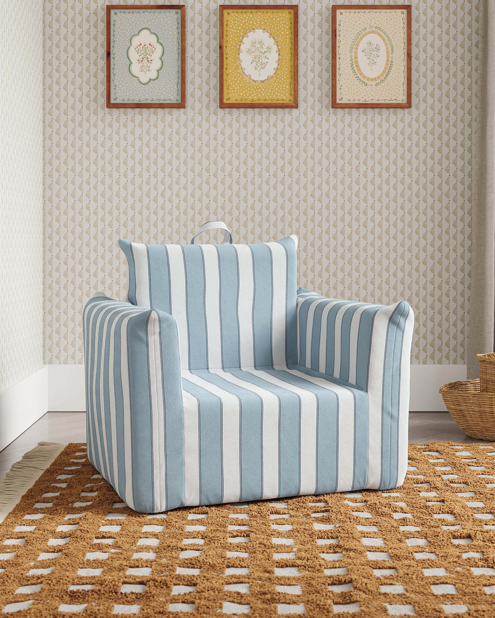 The Hug Mini Chair in Twill