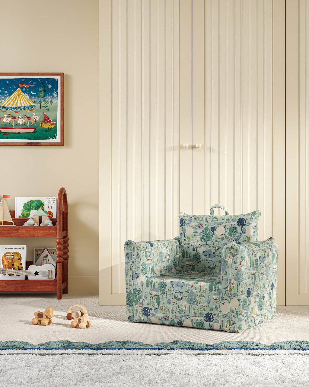 The Hug Mini Chair in Twill