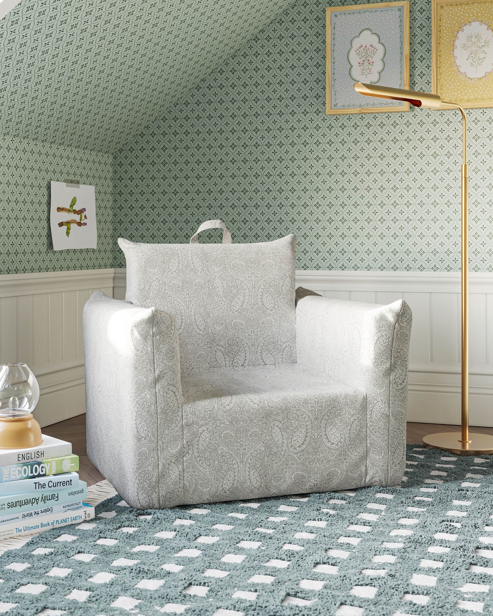 The Hug Mini Chair in Jacquard