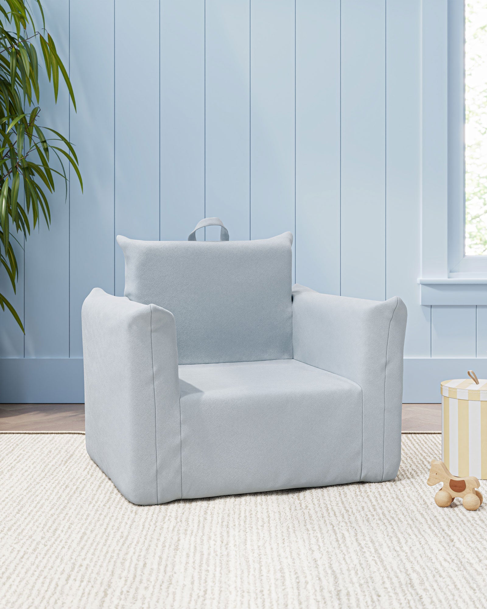 The Hug Mini Chair in Twill