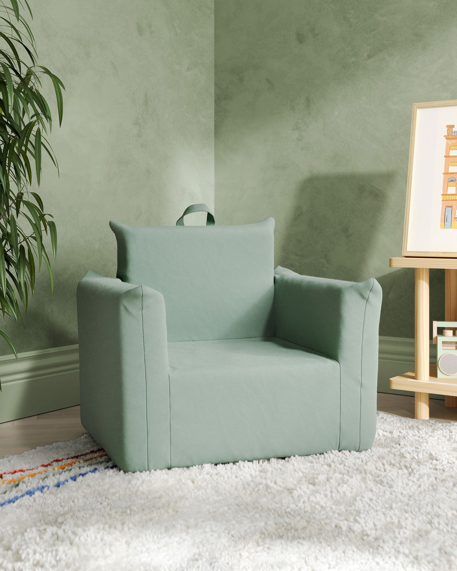 The Hug Mini Chair in Twill