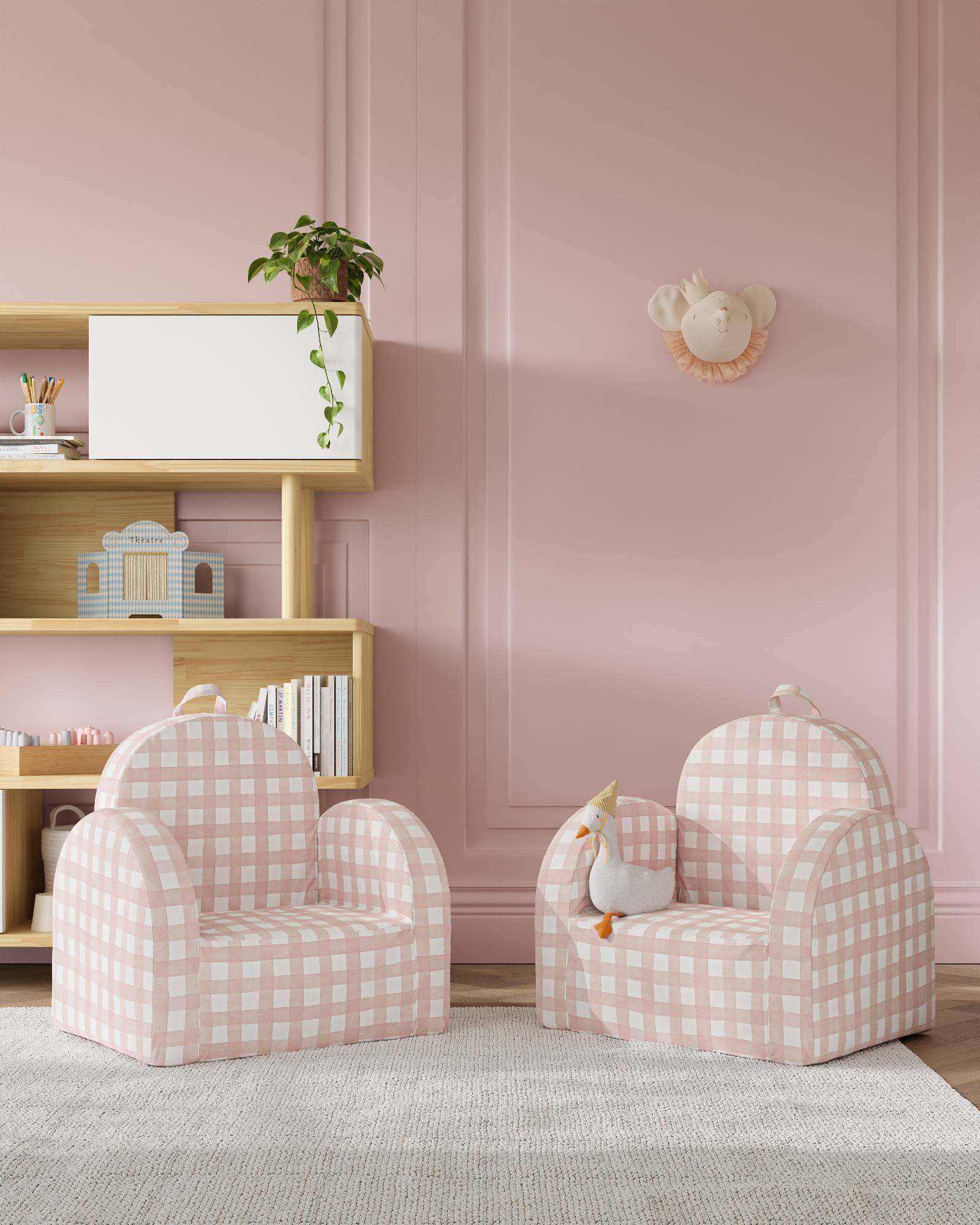 The Hop Mini Chair in Twill