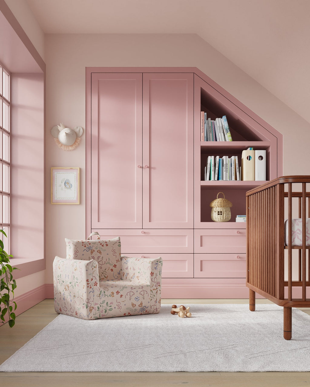 The Hug Mini Chair in Twill