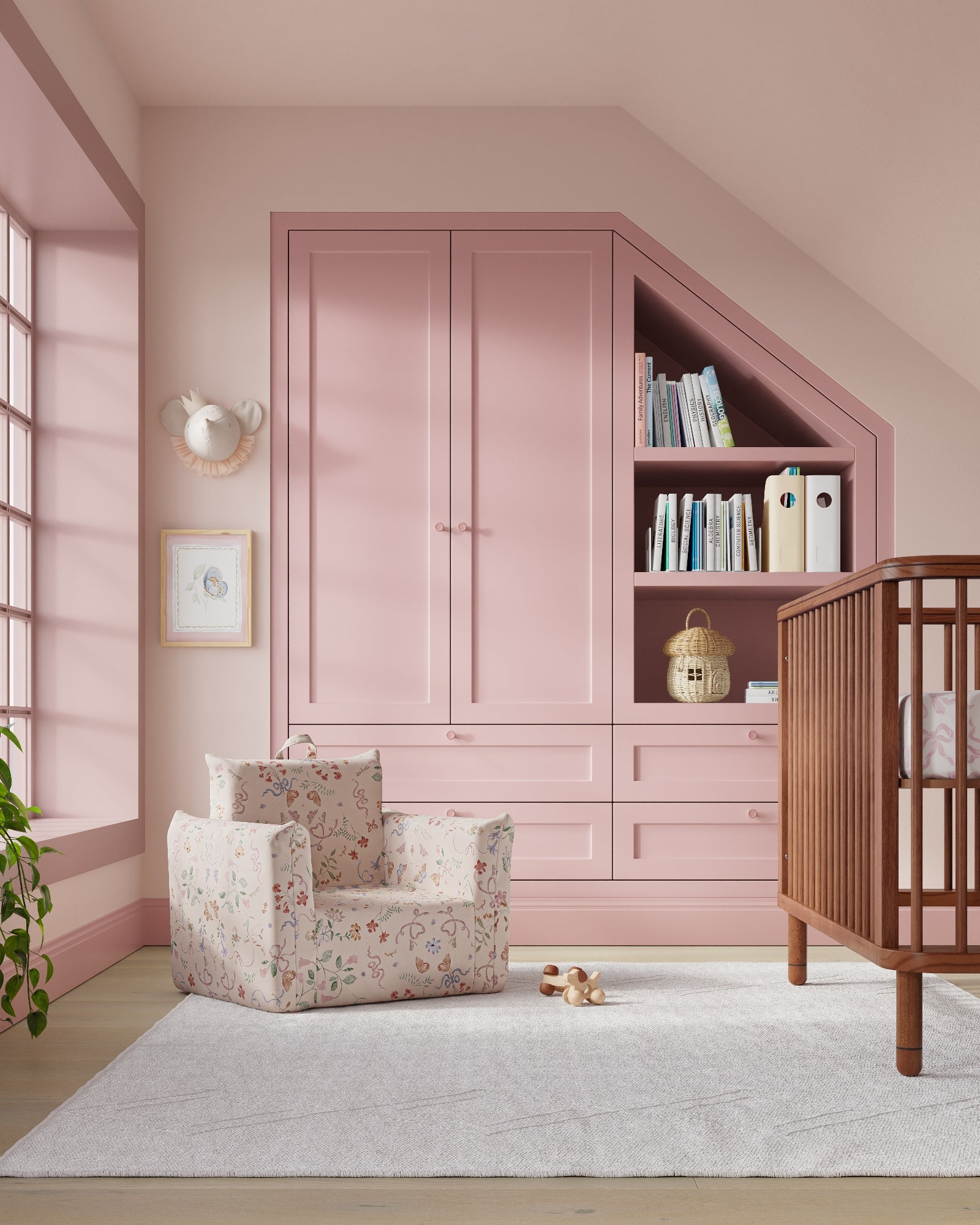 The Hug Mini Chair in Twill