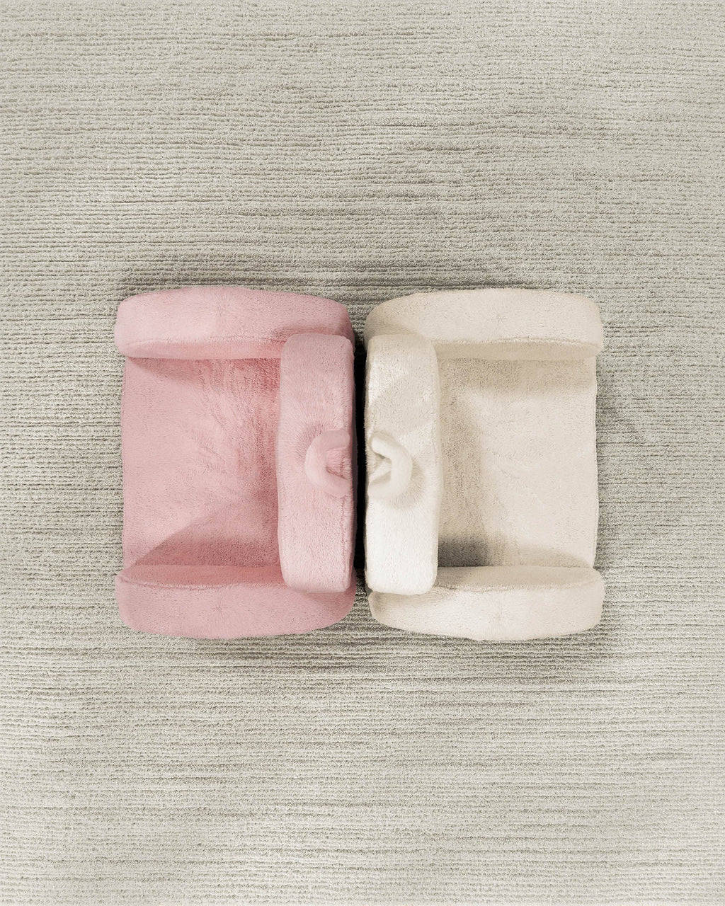 The Hop Mini Chair in Faux Fur