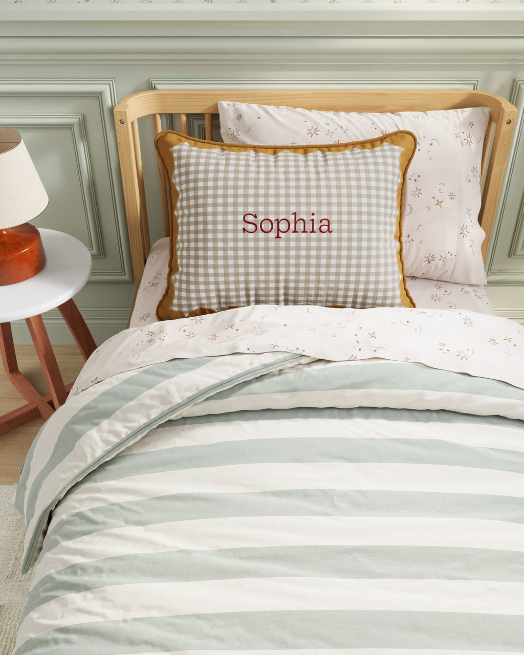 Scallop Twin Sham