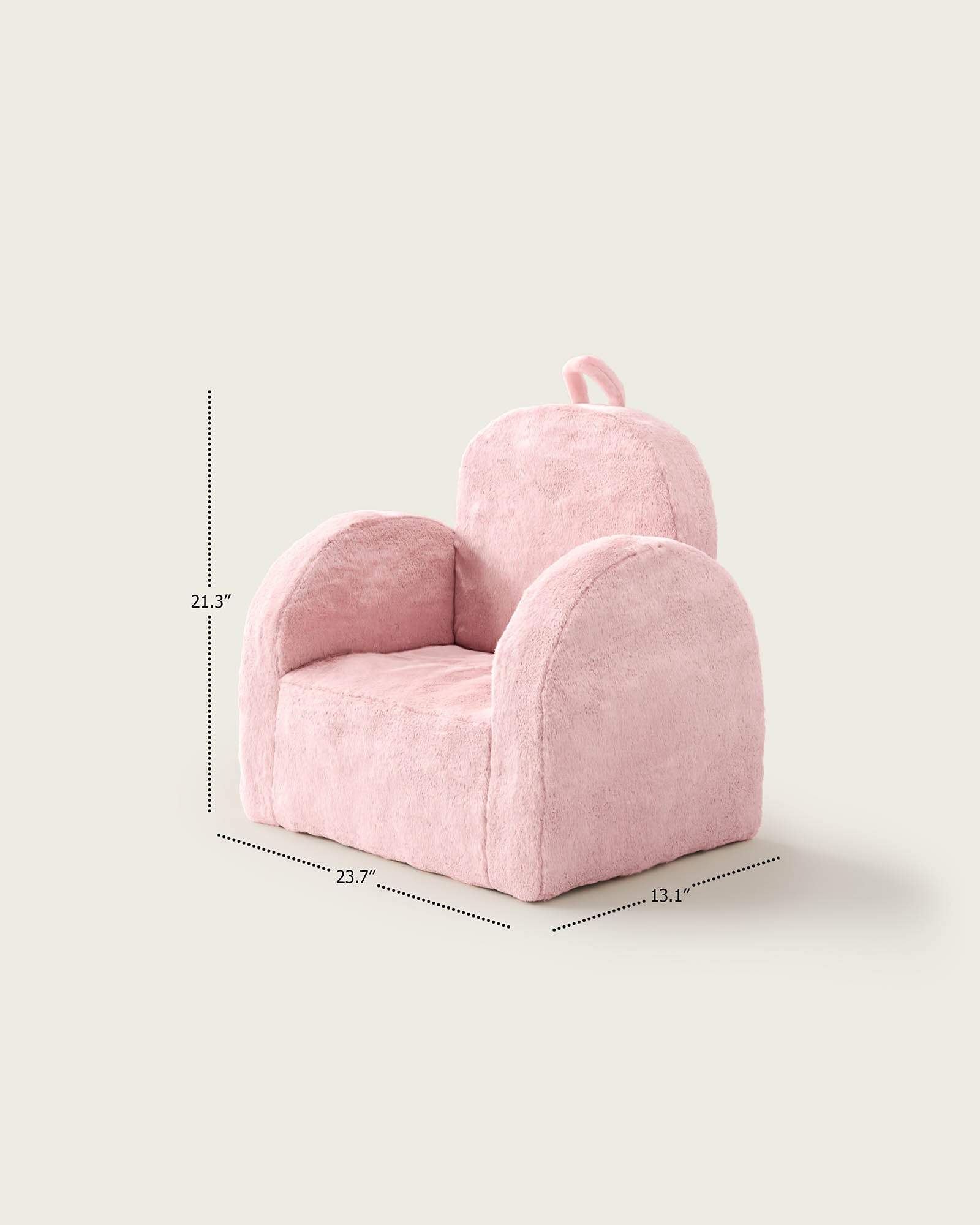 The Hop Mini Chair in Faux Fur