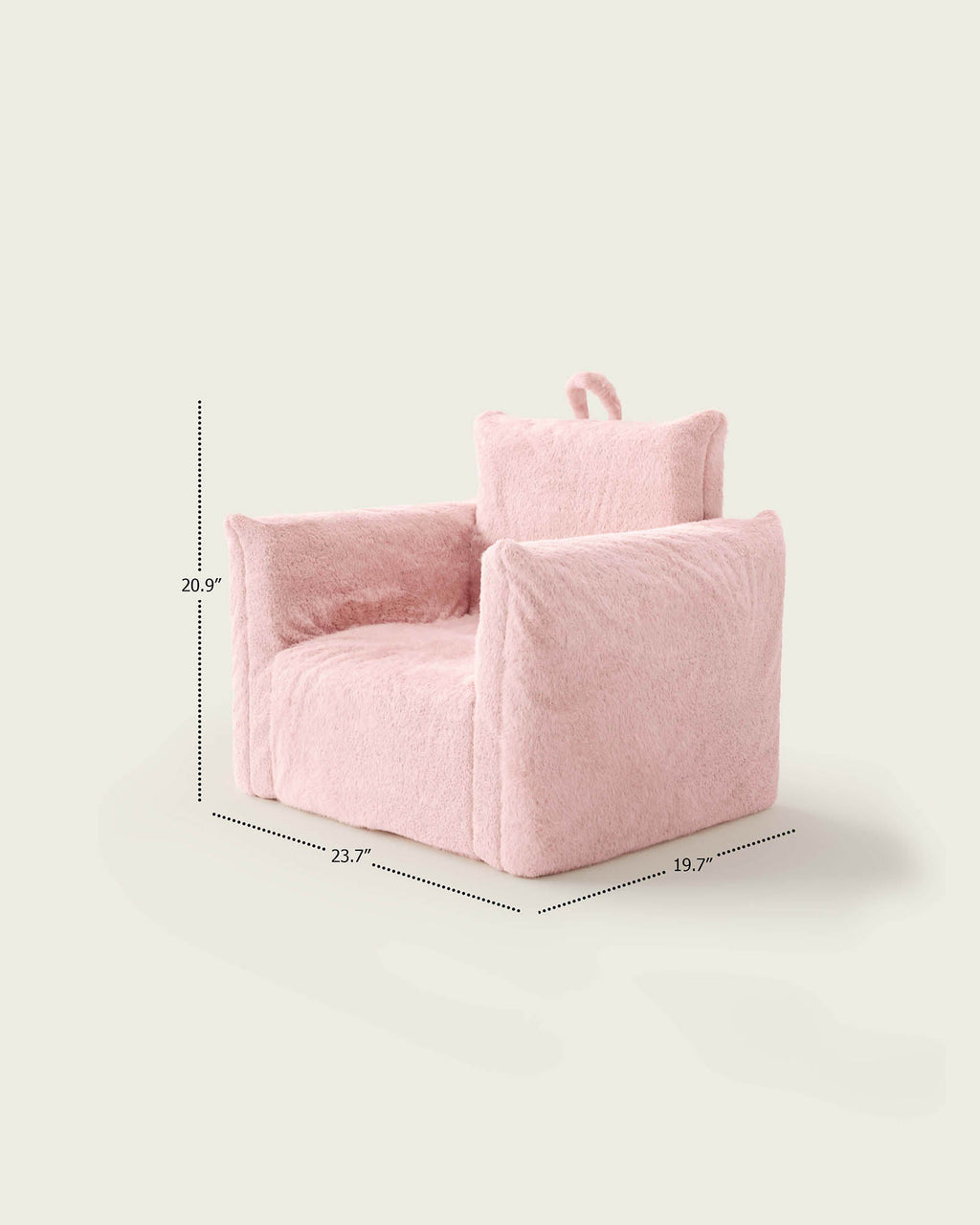 The Hug Mini Chair in Faux Fur