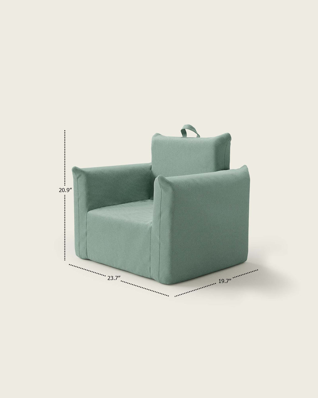 The Hug Mini Chair in Twill