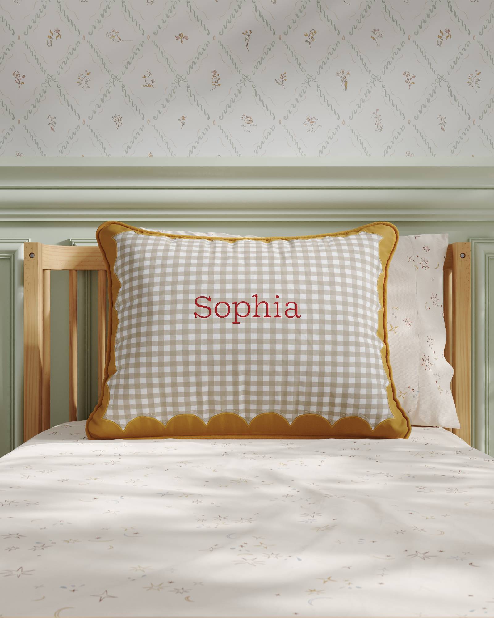 Scallop Twin Sham