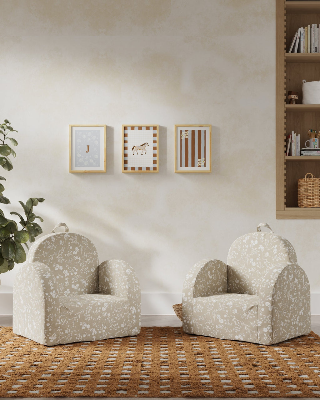 The Hop Mini Chair in Twill