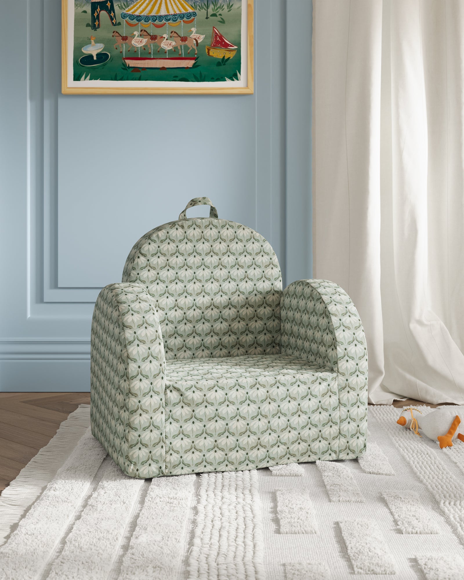 The Hop Mini Chair in Twill