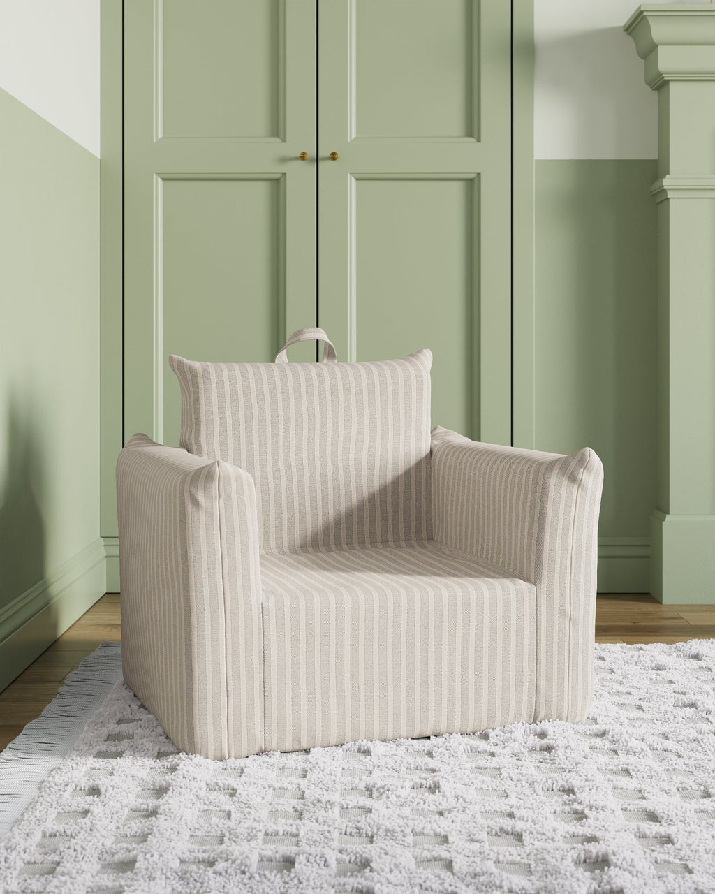 The Hug Mini Chair in Yarn-Dyed Fabric