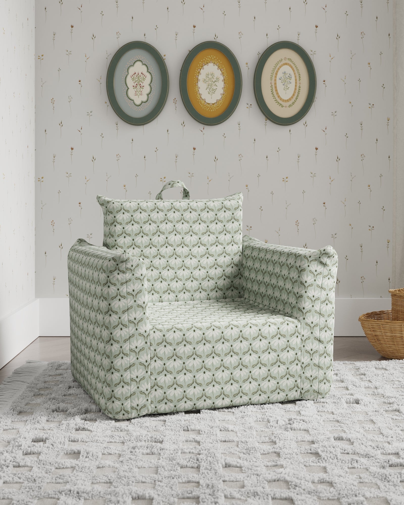 The Hug Mini Chair in Twill