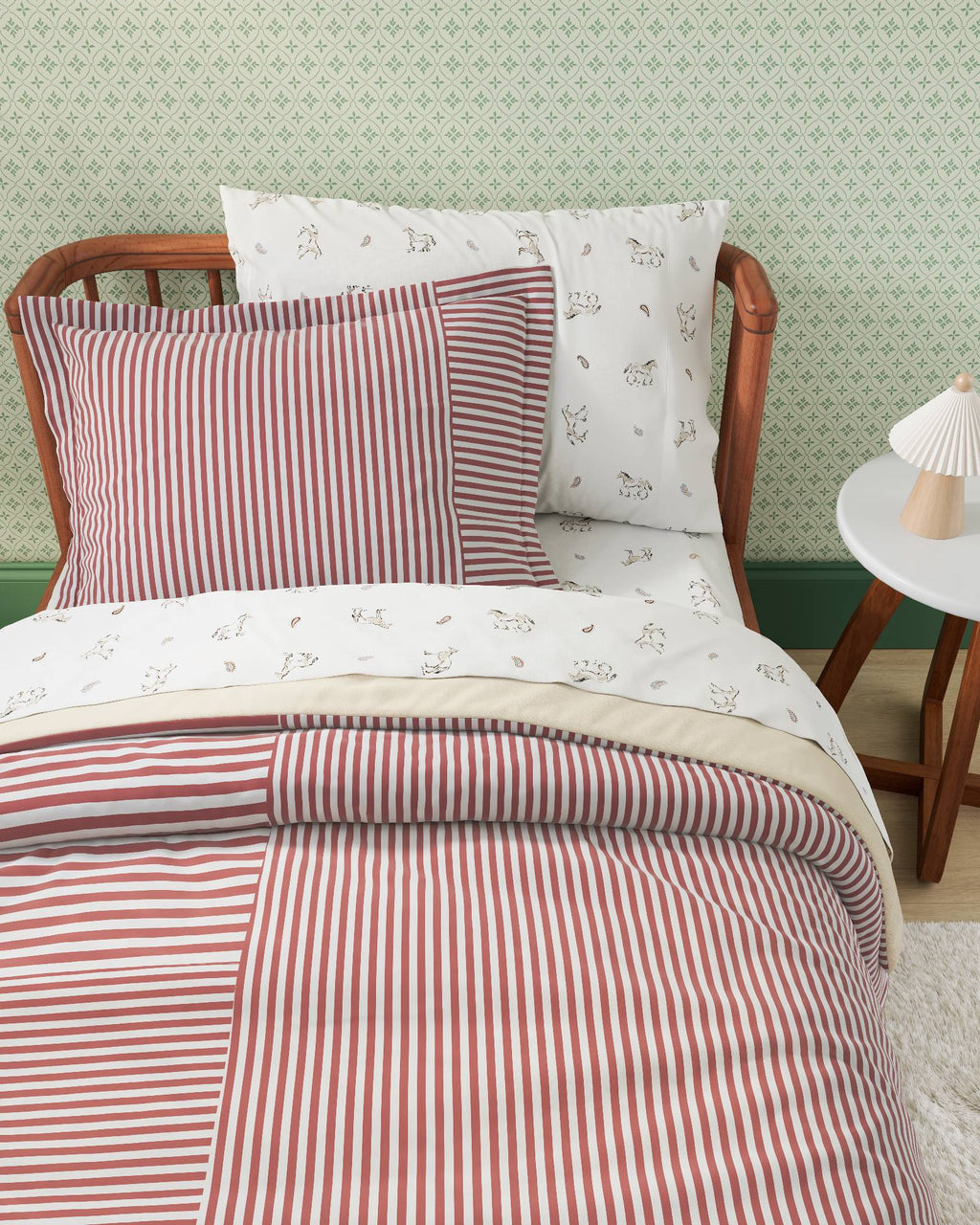 Patchwork Twin Duvet Cover Set