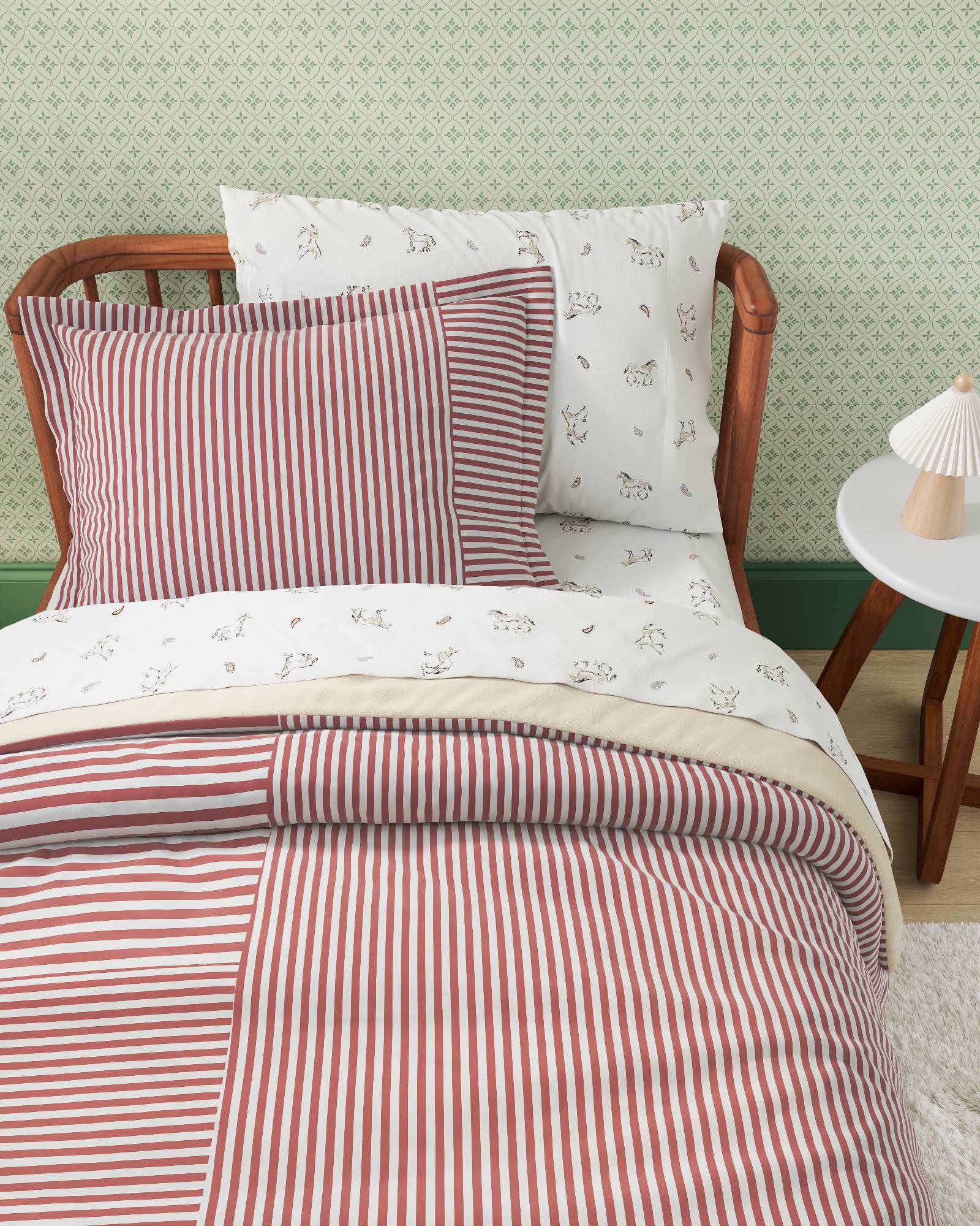 Patchwork Twin Duvet Cover Set