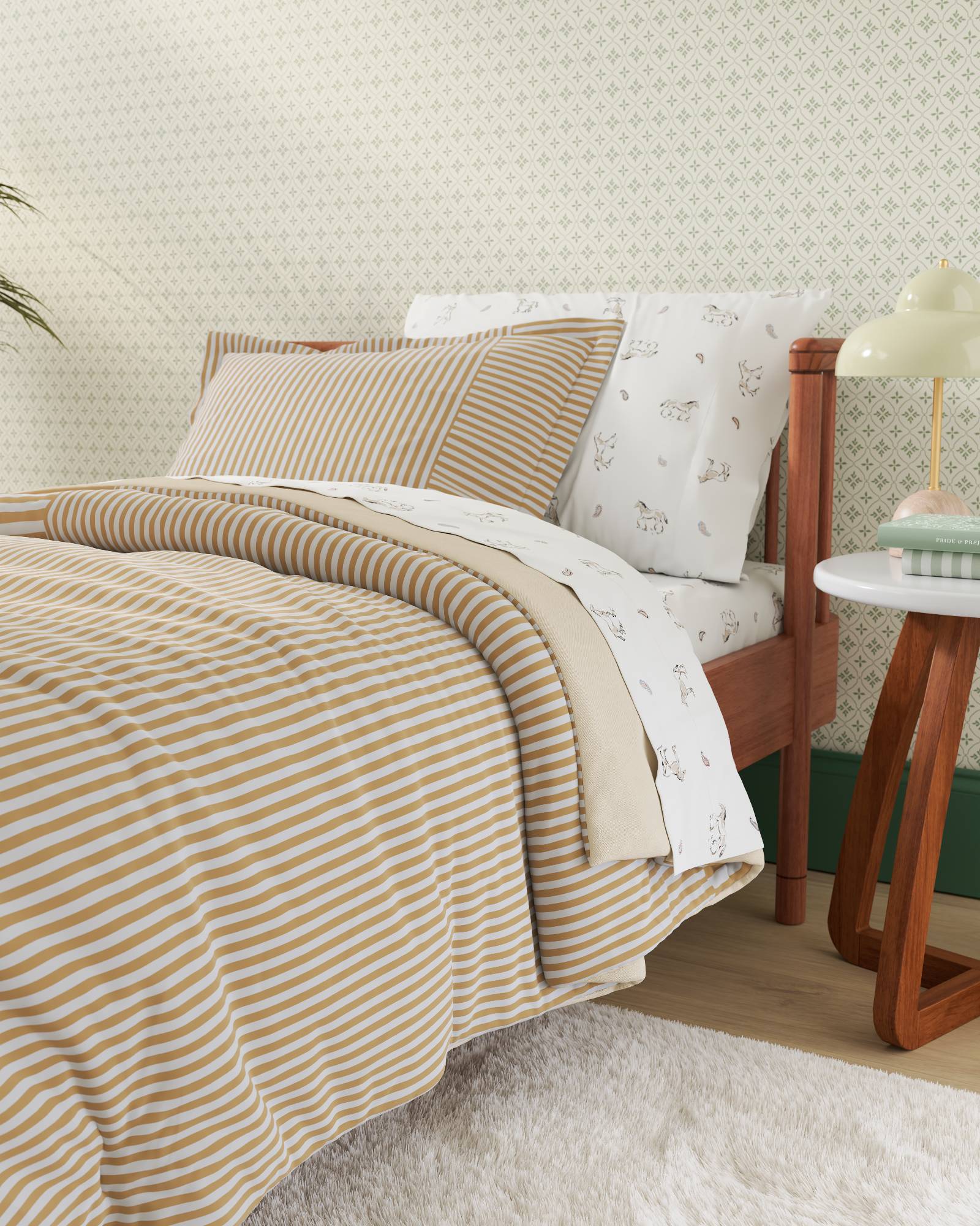 Patchwork Twin Duvet Cover Set