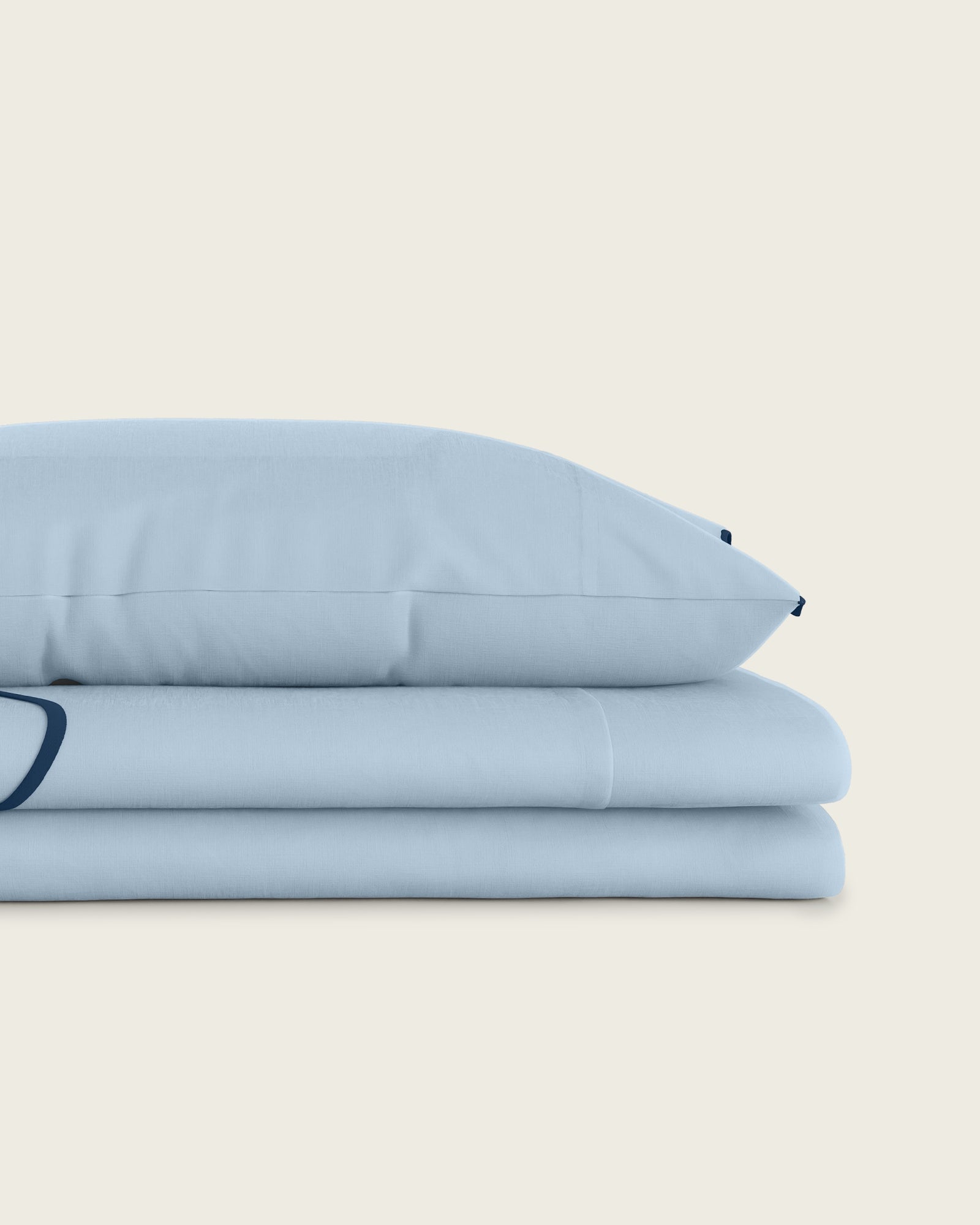 Scallop Edge Twin Sheet Set