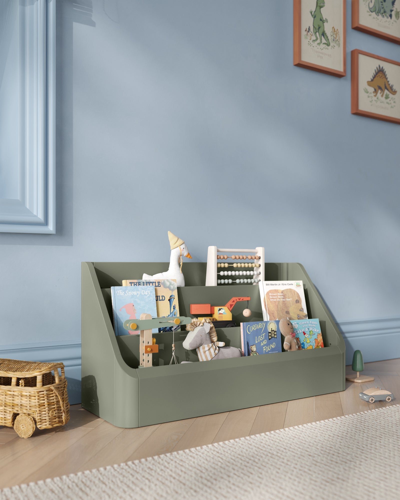 Wave Montessori Bookshelf