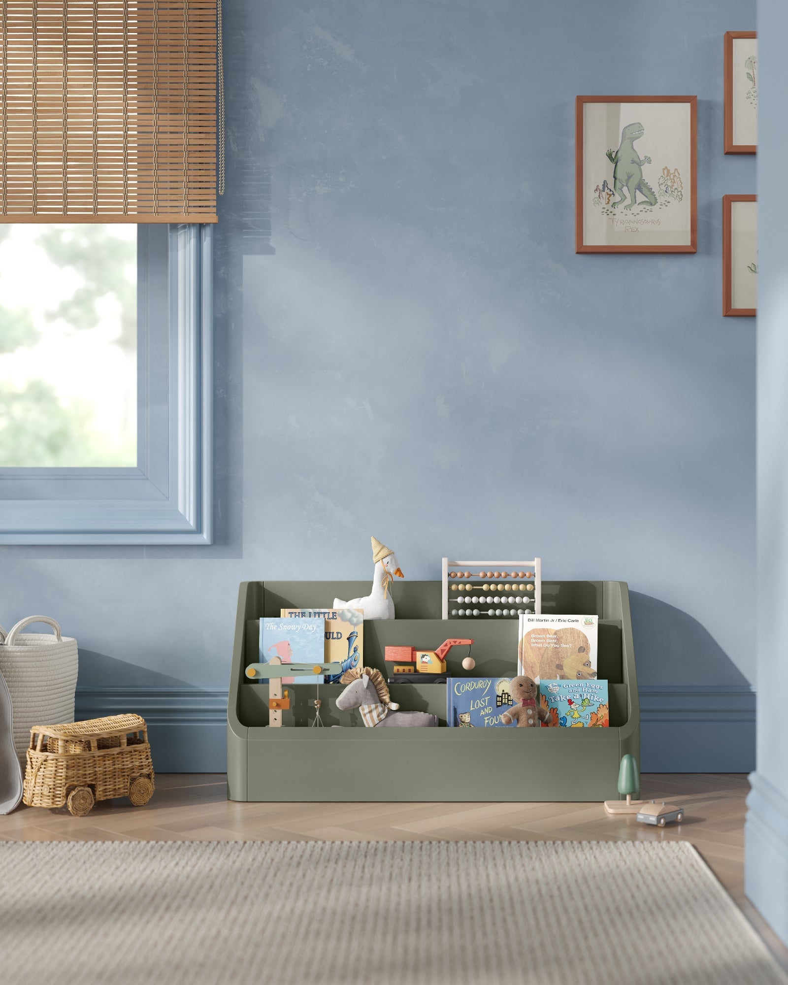 Wave Montessori Bookshelf