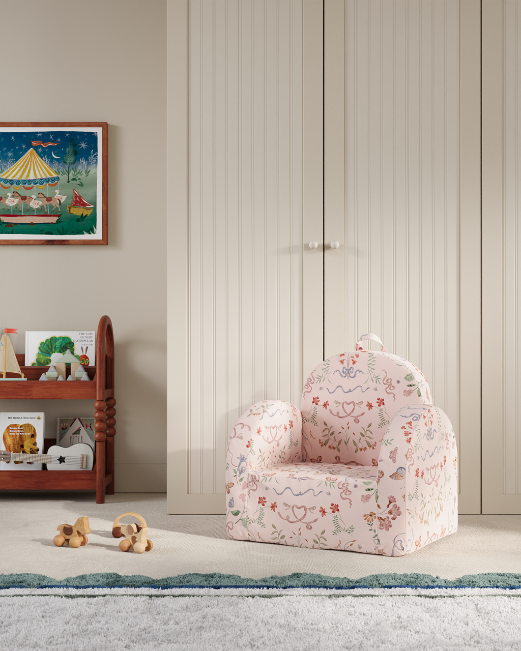 The Hop Mini Chair in Twill
