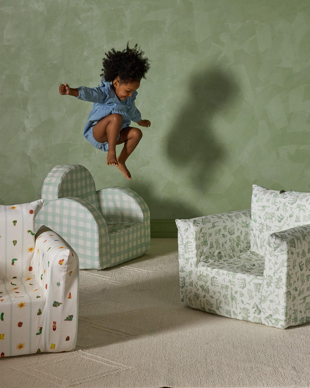 The Hug Mini Chair in Twill