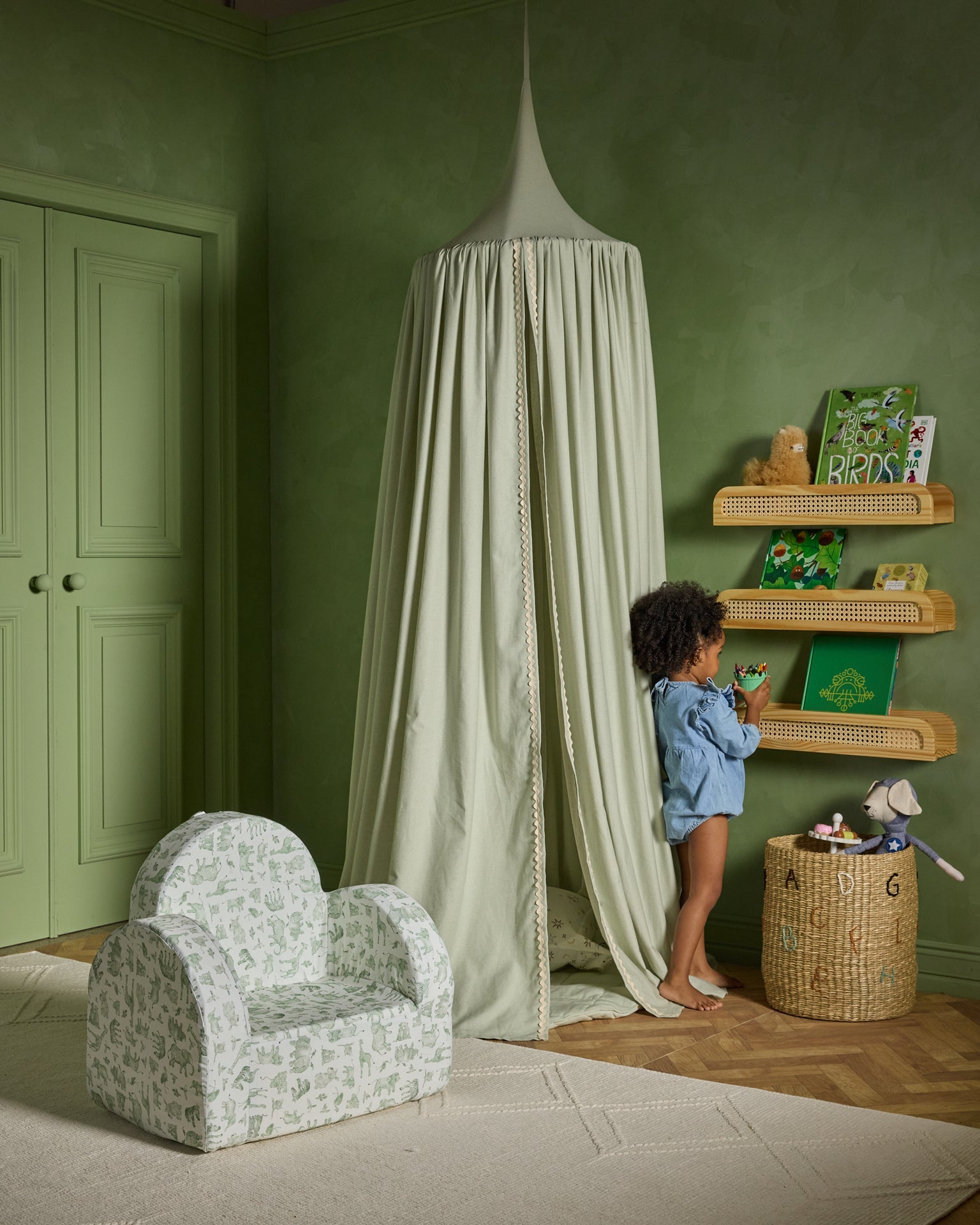 The Hop Mini Chair in Twill